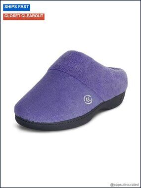 Closed Toe Clog Slippers with Memory Foam Non-slip